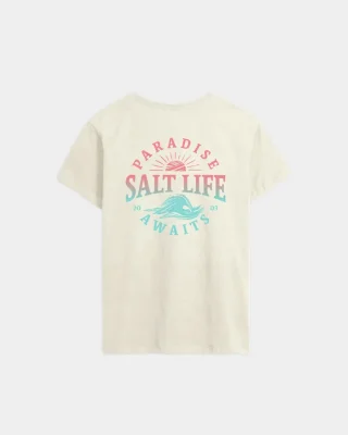 Women’s Awaiting Paradise Salt Wash Tee
