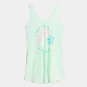 Women’s Sunrise Sunset Slub Beach Dress
