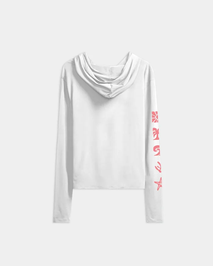 Women’s Retro Surf Performance Hoodie - Image 2