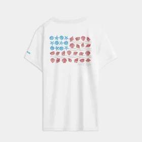 Women’s Shells and Stripes Performance Short Sleeve Tee