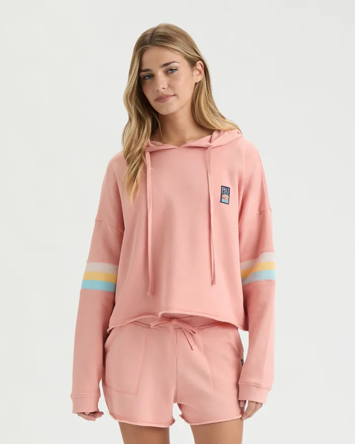 Women’s Baja Salt Oversized Crop Hoodie - Image 7