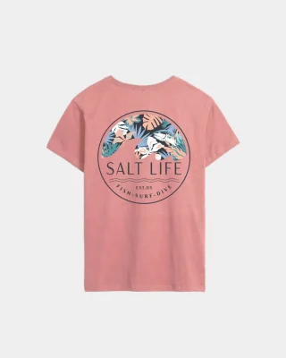 Women’s Tropical Retreat Salt Wash Tee
