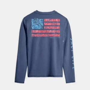 Women’s Coral Life Flag SLX Performance Long Sleeve Tee