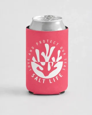 Coral Love Can Holder