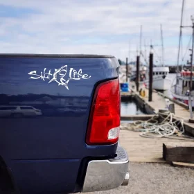 Signature Great White Medium Decal