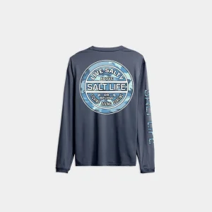 Youth Camo Crest Long Sleeve SLX Performance Tee