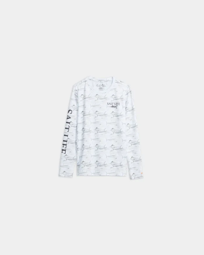 Youth Dragnet Long Sleeve SLX Performance Tee