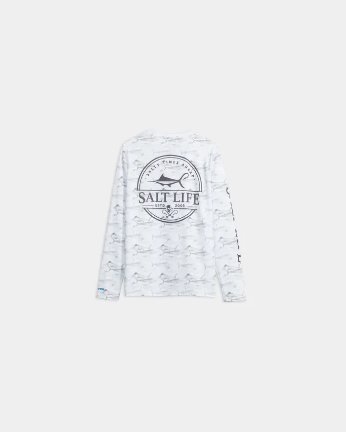 Youth Dragnet Long Sleeve SLX Performance Tee - Image 2