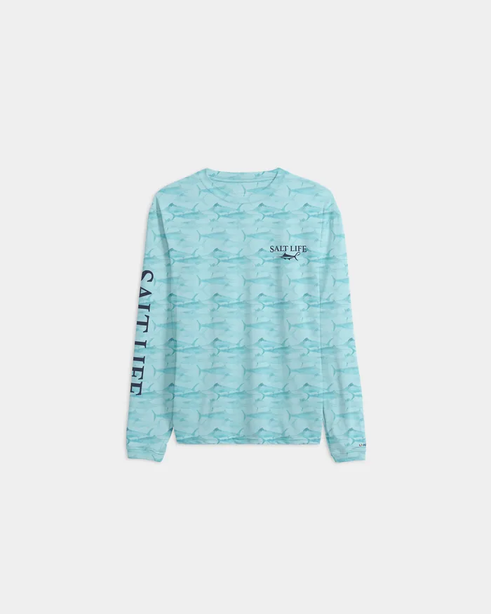 Youth Dragnet Long Sleeve SLX Performance Tee - Image 3