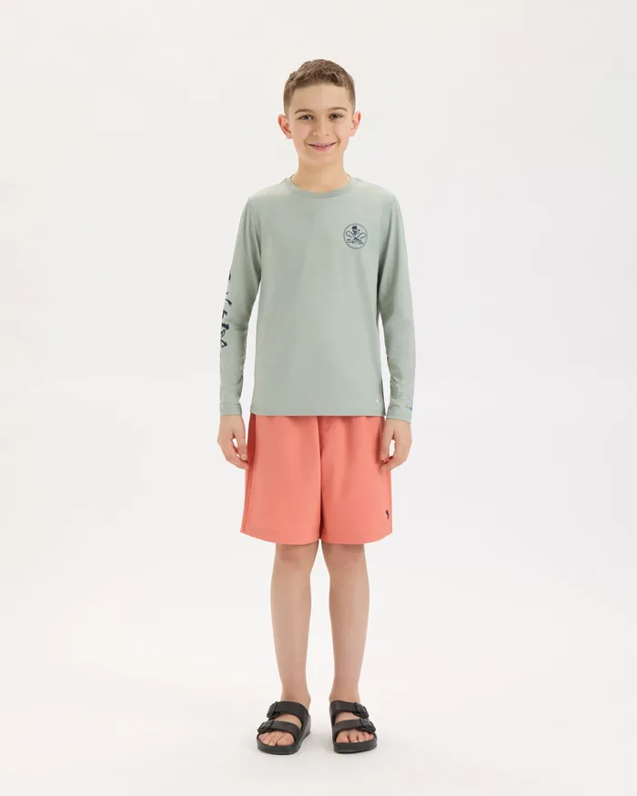 Youth Skull and Hooks SLX Performance Long Sleeve Tee - Image 5
