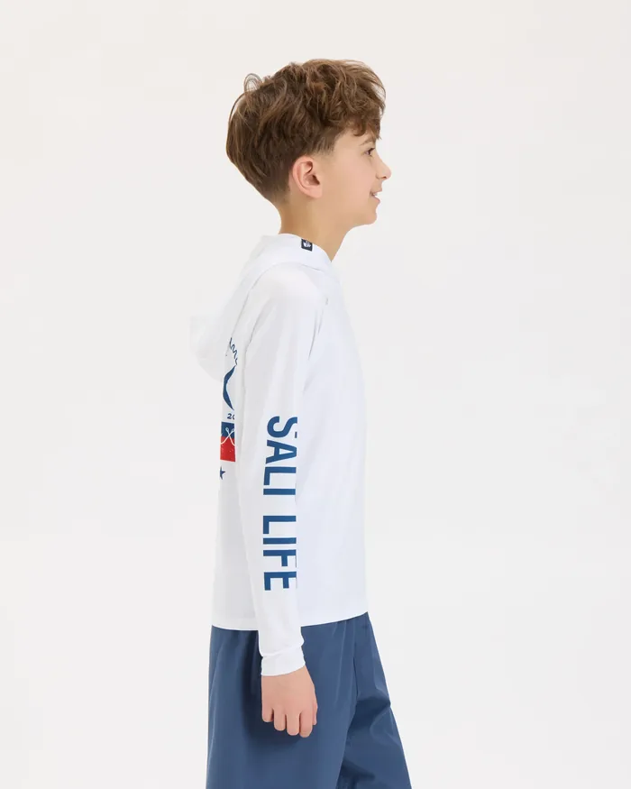 Youth Tuna Tournament Hooded SLX Performance Hoodie - Image 3