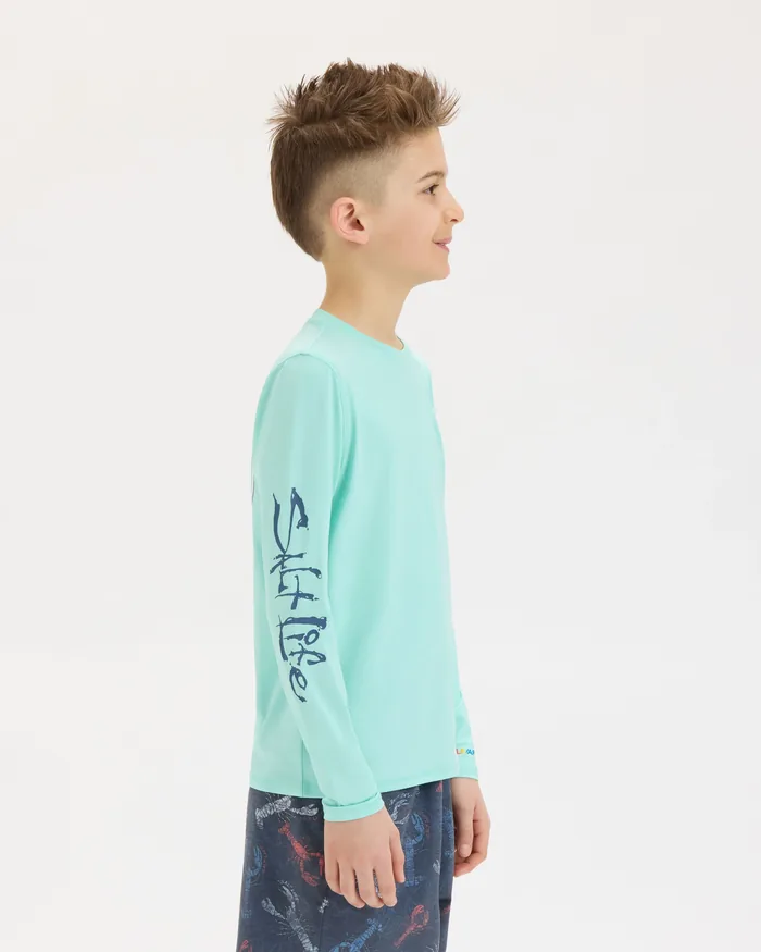 Youth Secret Spot SLX Performance Long Sleeve Tee - Image 4