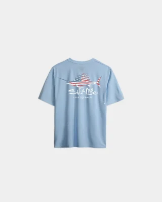 Youth Sailfish N' Bones SLX Performance Short Sleeve Tee