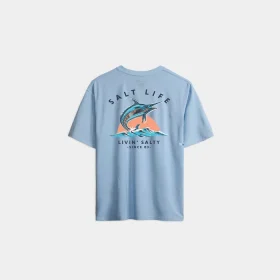 Youth Livin Salty SLX Performance Short Sleeve Tee