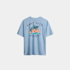 Youth Livin Salty SLX Performance Short Sleeve Tee