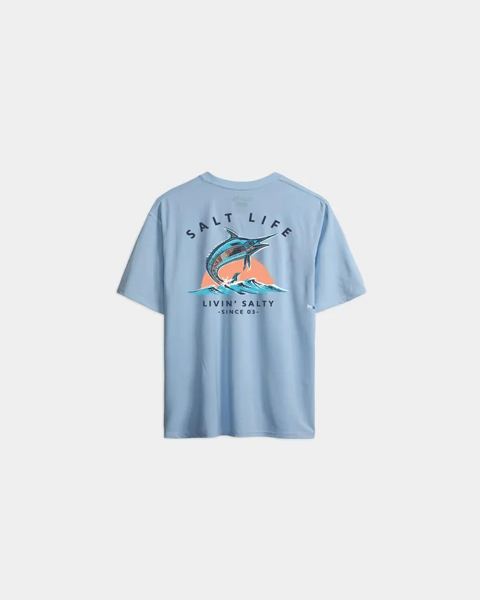 Youth Livin Salty SLX Performance Short Sleeve Tee