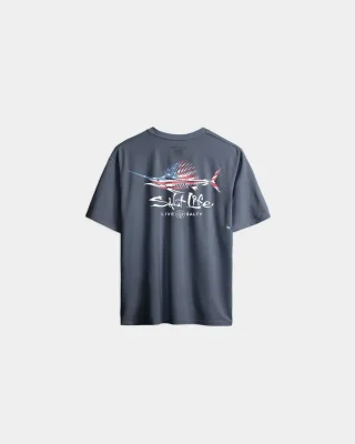 Youth Sailfish N' Bones SLX Performance Short Sleeve Tee