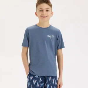 Alternative view of Youth Sailfish N' Bones SLX Performance Short Sleeve Tee